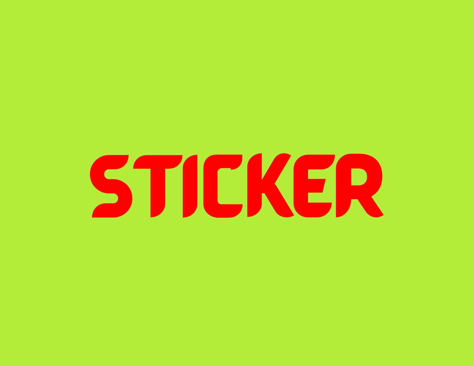 Sticker