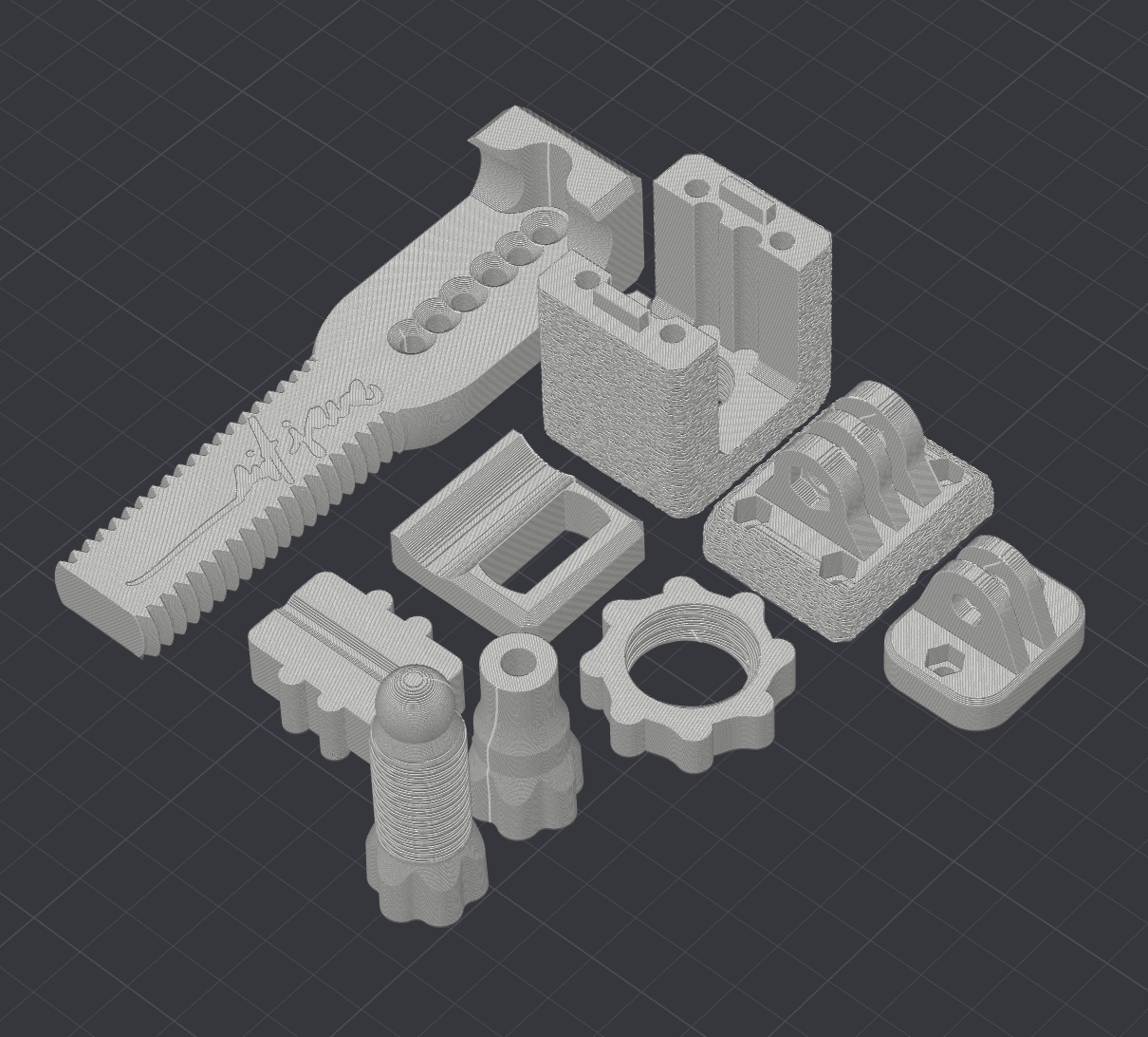 BrushRig STL / 3MF File